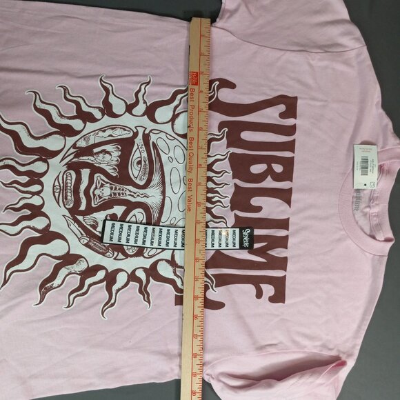 Sublime "Pink Sun" graphic T-shirt, Size M - Picture 5 of 7
